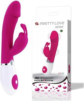 Vibrador de conejo, diámetro de 3,4 cm, longitud de 20,5 cm ...