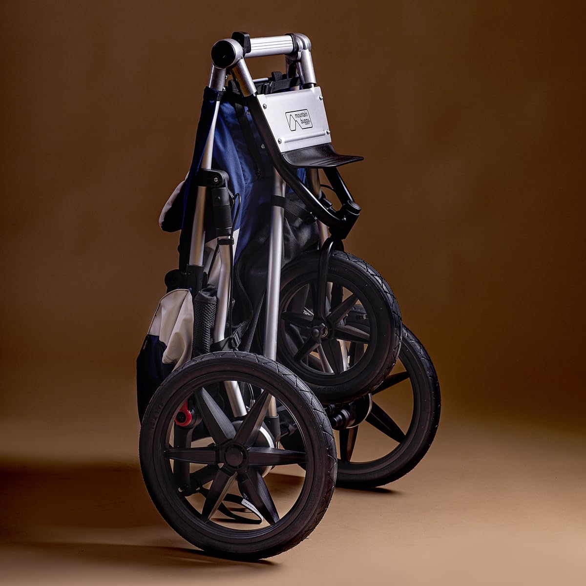 Mountain Buggy Poussette Buggy Jogger Terrain modèle Heritage V4 Solus - Jaune/gris
