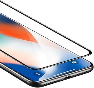 ESR Protector Pantalla para iPhone XS/X [Cobertura Completa] [Kit de Instalaci?n] [Garant?a de por Vida] Cristal Templado 9H Dureza [3D Touch Compatible] Anti-Huella para Apple iPhone XS/X