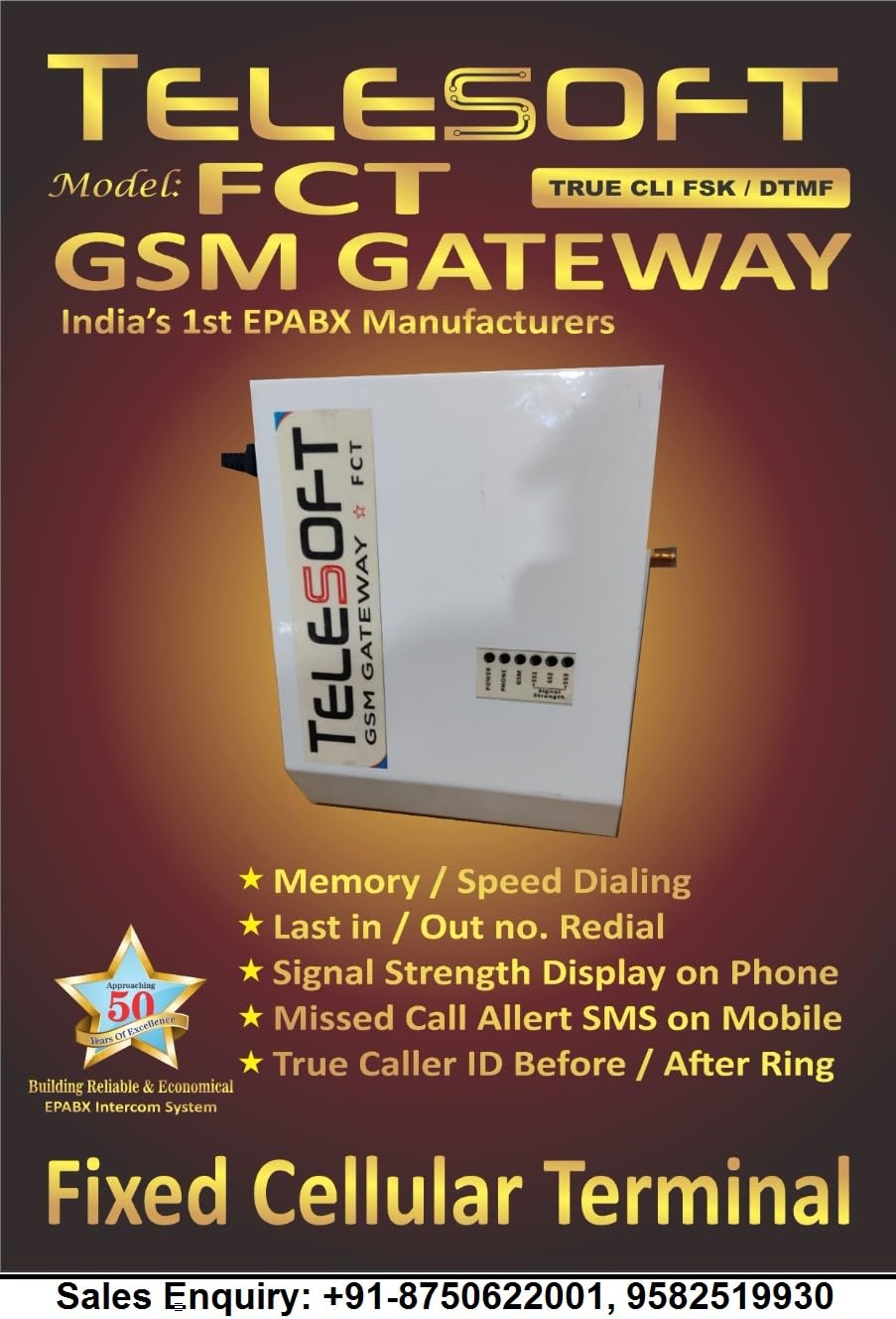Fixed Cellular Terminal, SIM Based GSM to Landline Converter with RJ11 Telephone Port, Wireless Cellular Gateway for Office, Home, PABX, Remote Communication and Voice Calling Applications-image-39