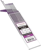 Vista 25 de YESWELDER Electrodo de Tungsteno para Soldadura TIG 2% Lantanizado 5 paquetes de 3/32" y 5 paquetes de 1/8" por 7" Tamaños Surtidos