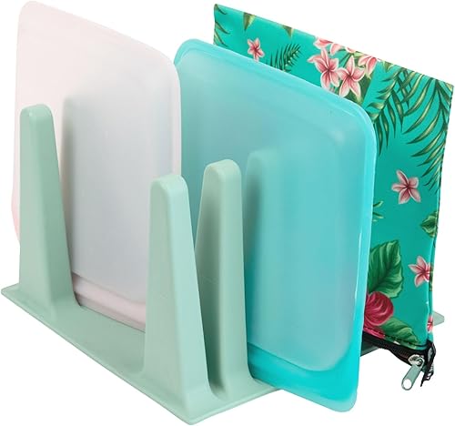 Miniatura 8 de Nordic By Nature Estante de secado de silicona para bolsas reutilizables, botellas, organizador de bolsas de almacenamiento de bocadillos y