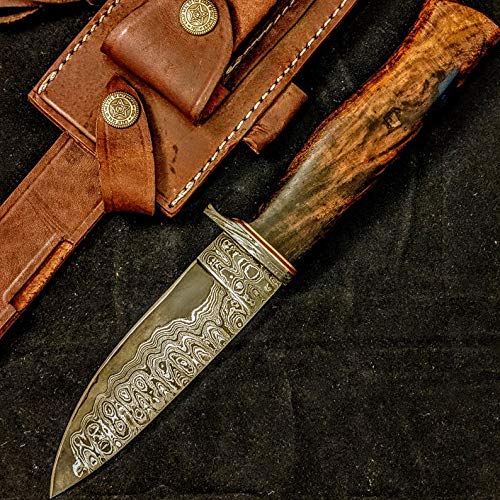 KE-0353-HK Custom Handmade Damascus Knives-12.00