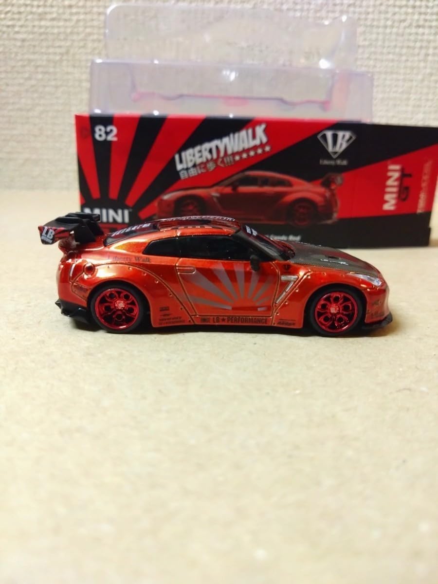 トイザらス限定MINI GT 73 LBWK Nissan GT-R R35 MINI GT 73 Toysrus LB WORKS Nissan GT-R (R35) Magic Purple w