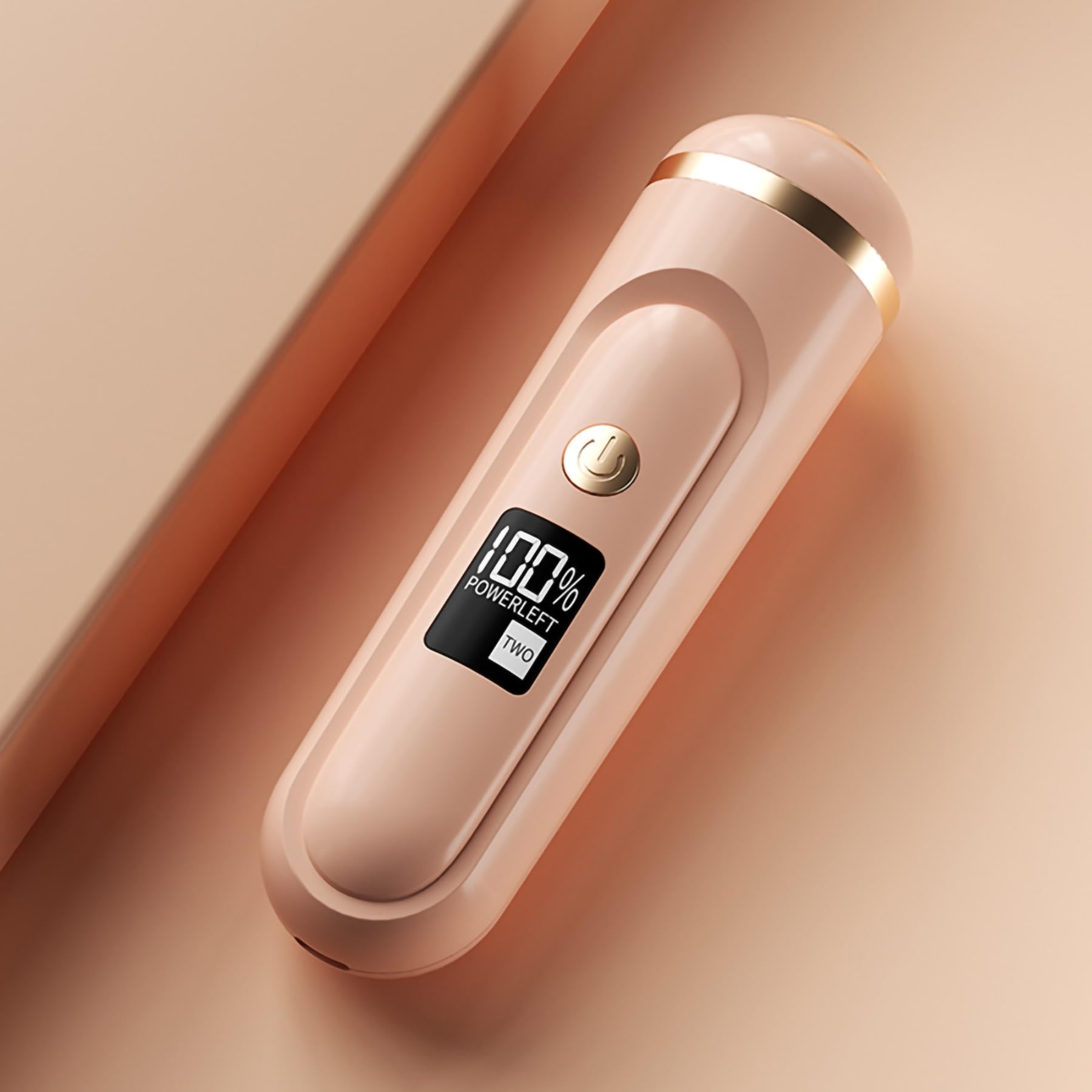 Pilnik do Stóp do Usuwania Twardej Skóry Z Wyświetlaczem Na Baterie, Profesjonalne Narzędzia do Pedicure Stóp Na Popękane Pięty, Modzele I Martwy Naskórek (Color : Pink)