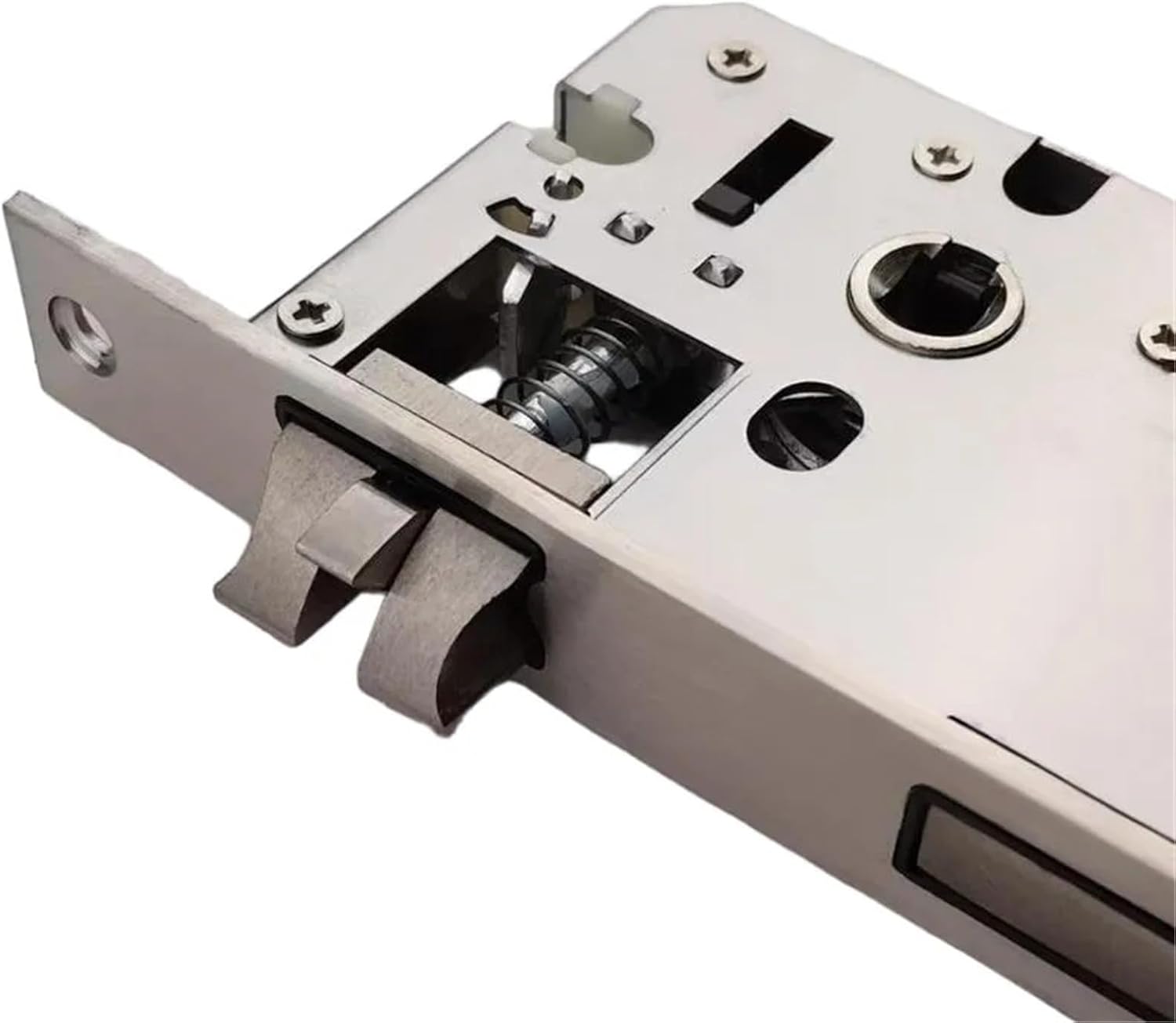 5040 5045 Smart Lock Body Stainless Steel Square Plate 29mm 1Pcs(B 5045)