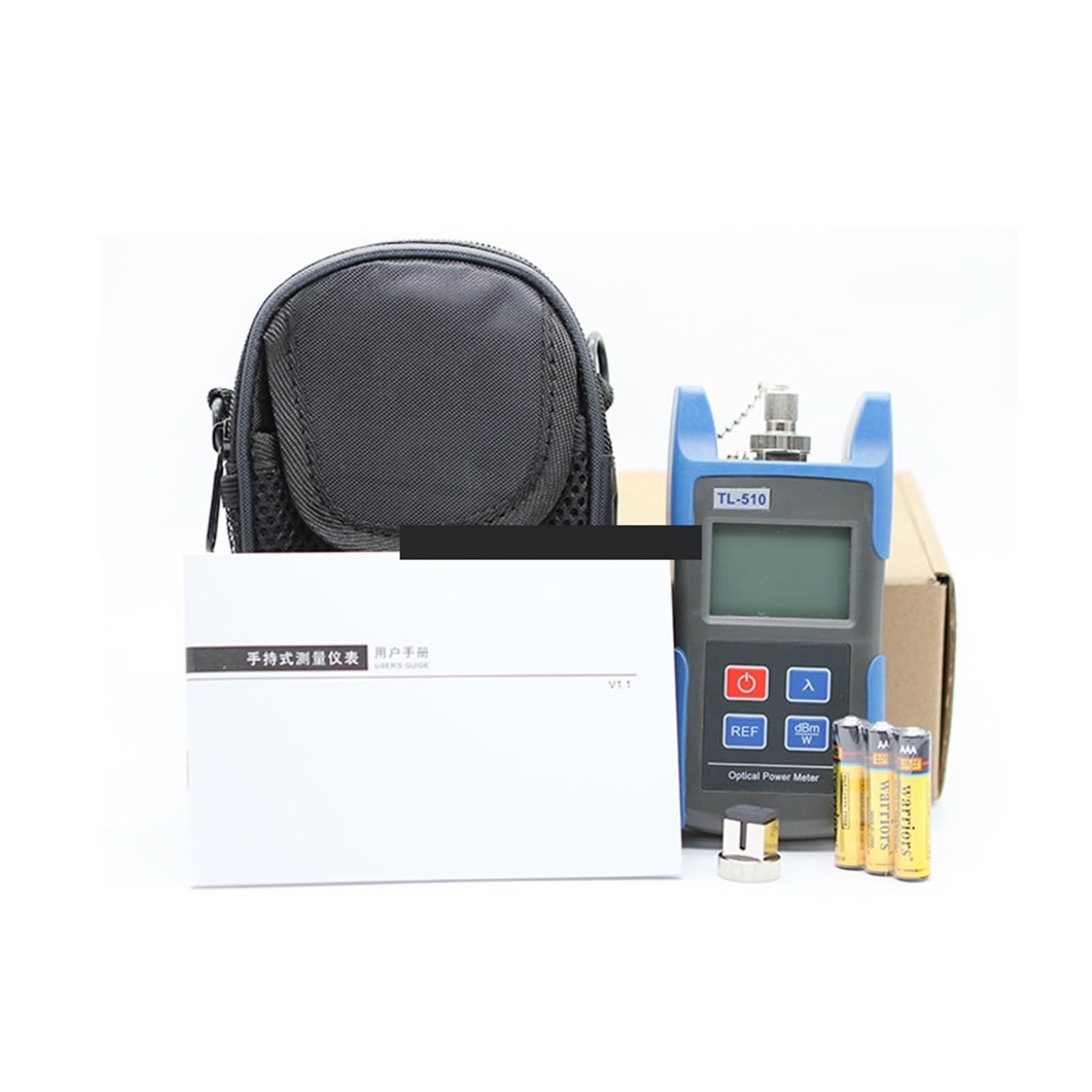 Moc światłowodu Ręczny Miernik Mocy Światłowodu TL-510 Ze Złączem FC SC (ST LC) TL510 Tester(TL-510C)