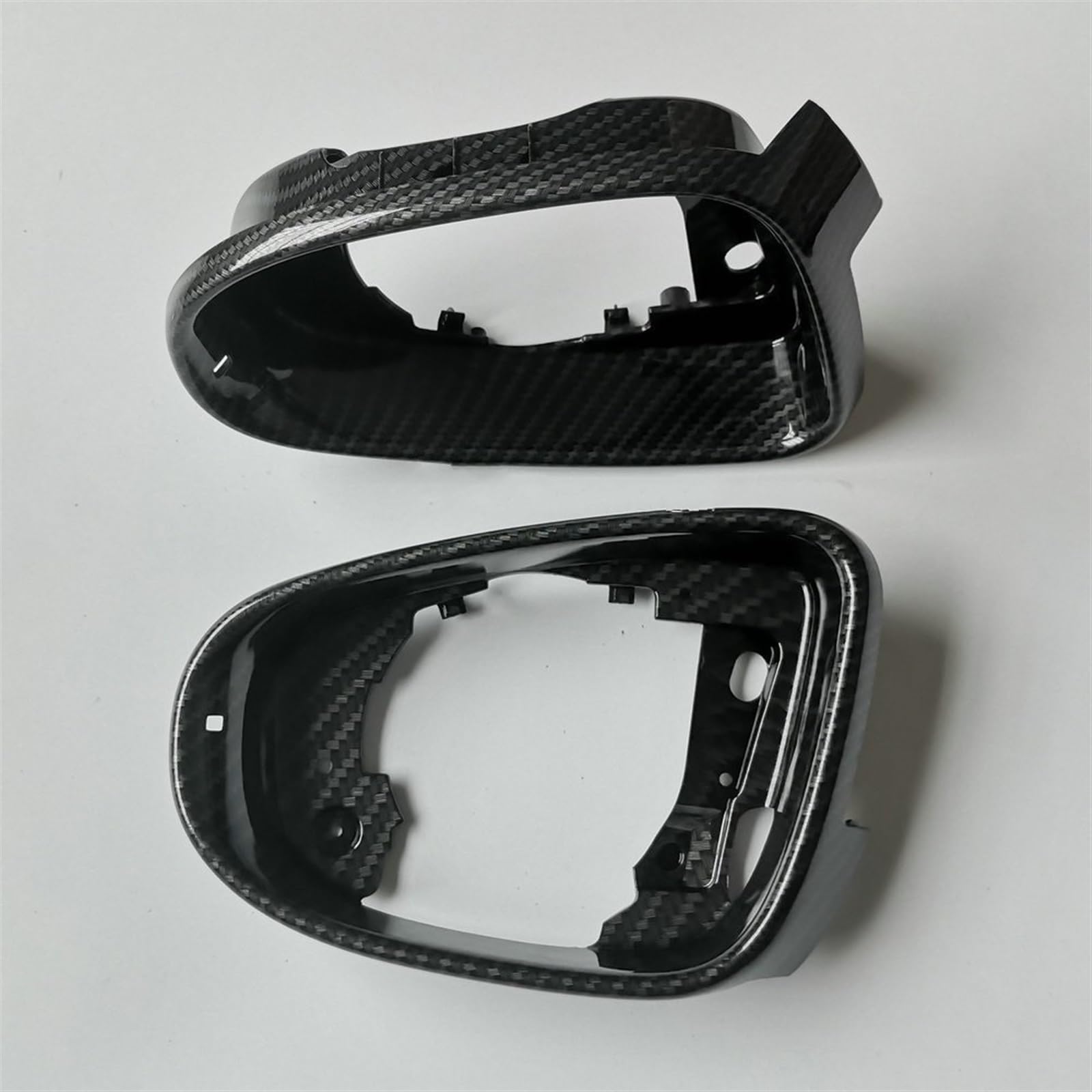 Cover Specchietto Per VW per Golf 6 MK6 GTI R20 Gtd Carbon Look Cornice specchietto laterale Alloggiamento parafango Sostituzione Cornice