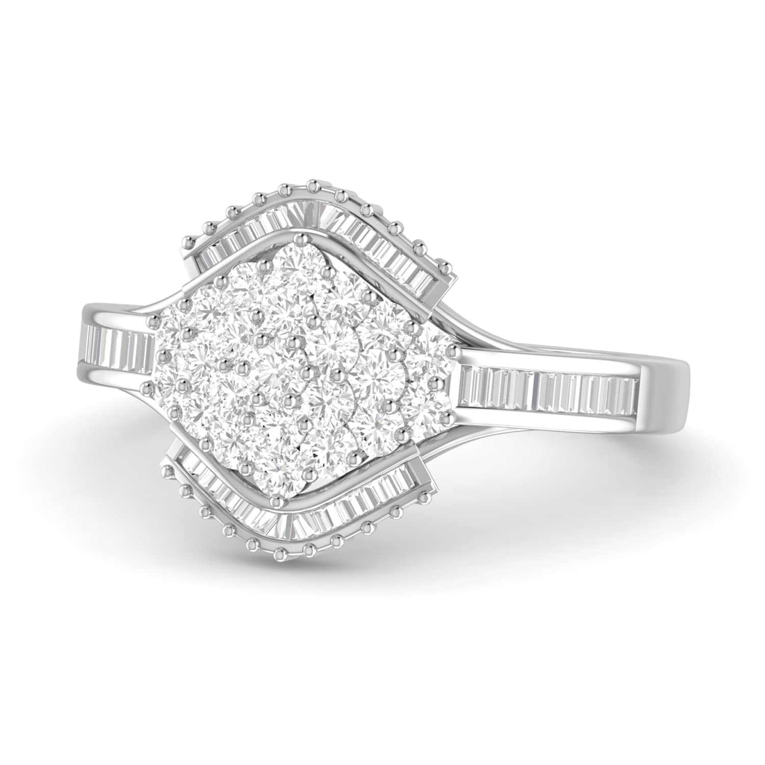 PC Jeweller The Jayanti Diamond Ring (Ring Size: 8)