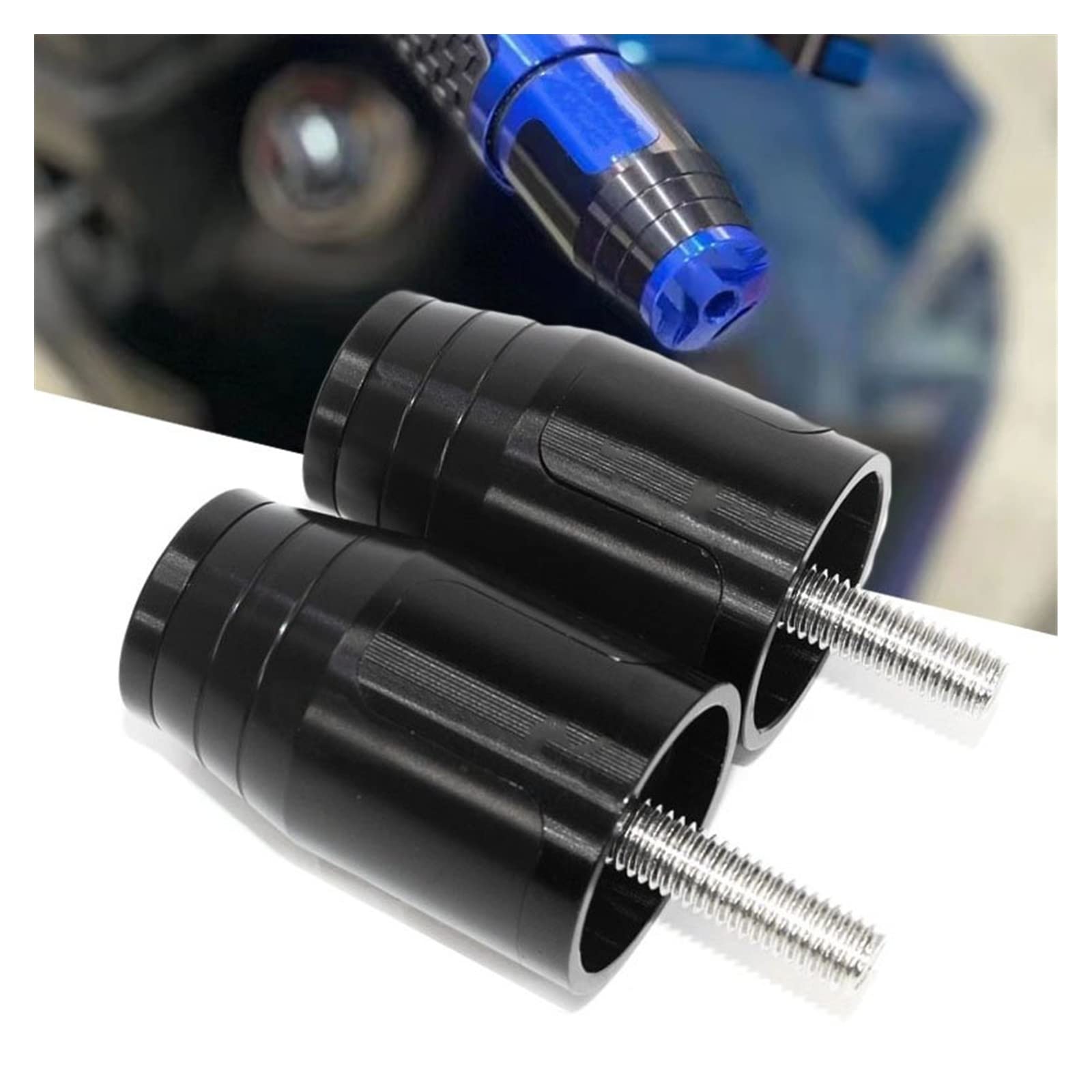 Terminali Manubrio Per BMW RnineT - Universali 7/8'' 22mm, In Lega Alluminio, Colori Vari - Foto 7