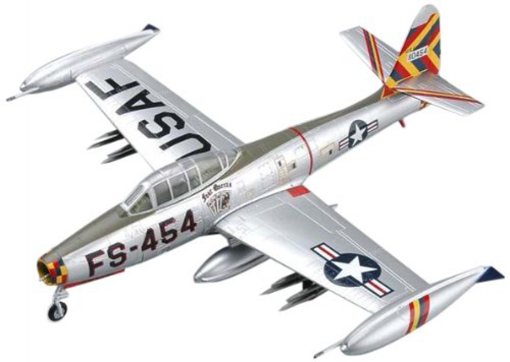 1/72 F-84 サンダージェット Thunder JET 「サンダーバーズ」 Amazon.com: Easy Model F-84G Thunder Jet Four Queens/Olie