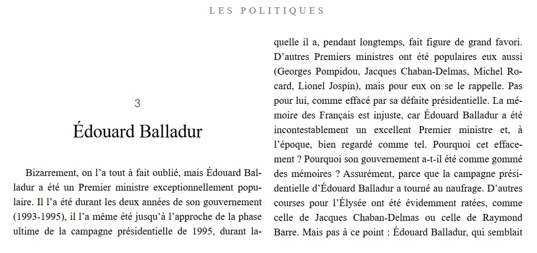 Les politiques: Portraits et croquis