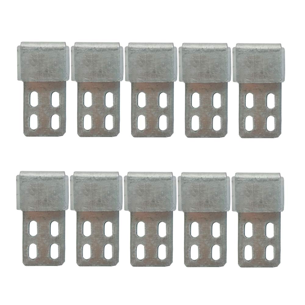 JJDD Furniture Spring Clips,10 PCS Universal Spring Clip Snap Balance Hook Repair Sofa Tool,Not Equipped with Screws