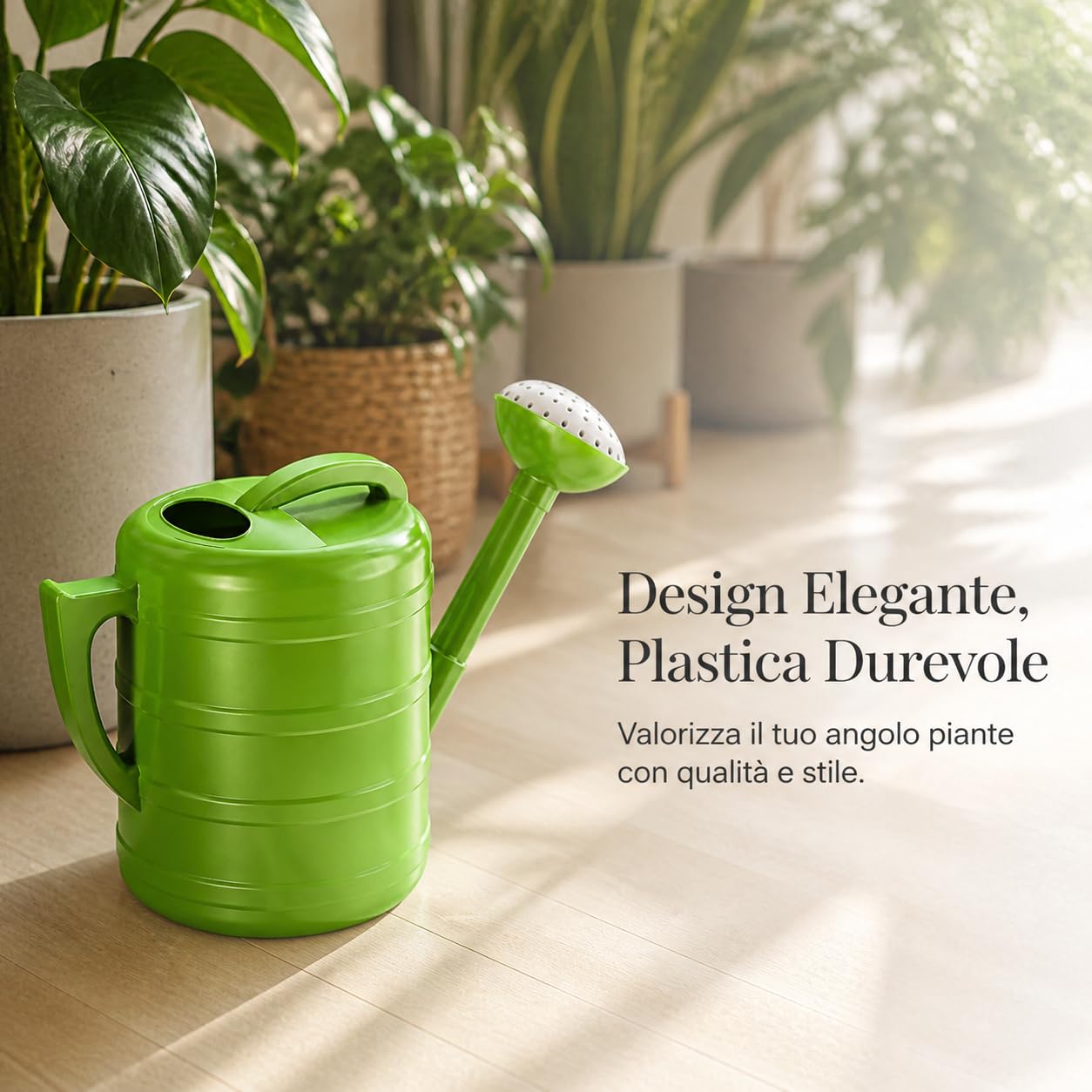 Annaffiatoio da Giardino Plastica, 10L, 10.1kg, extra spesso+durevole
