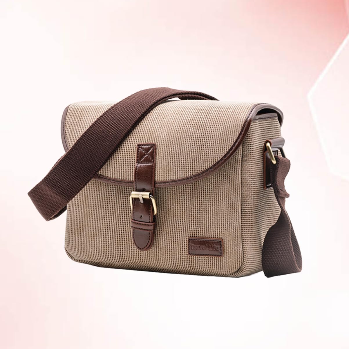 HOMSFOU Borsa Per Fotocamera Tela Oxford Design Leggero e Anti-urto Organizer Per e Per Uso Quotidiano e Viaggi