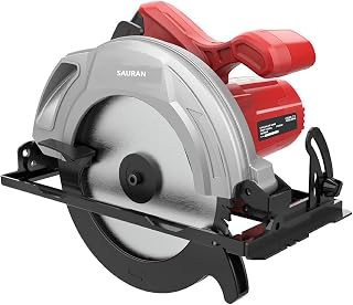 SAURAN 7 Inch Circular Saw Max Cutting Depth 62mm at 90° & 48mm at 45°