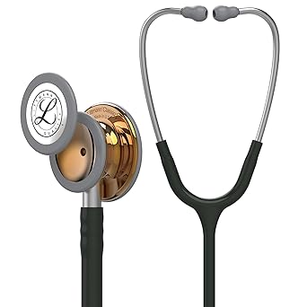 3M Littmann Classic III Monitoring Stethoscope, Limited Edition, Black Tube, 27 inch, 5646