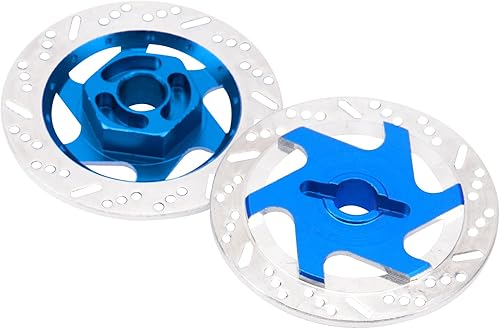Miniatura 16 de ShareGoo - Paquete de 4 neumáticos de metal de 0.472 pulgadas para llanta hexagonal, disco de freno compatible con Traxxas Tamiya HSP HPI Redcat