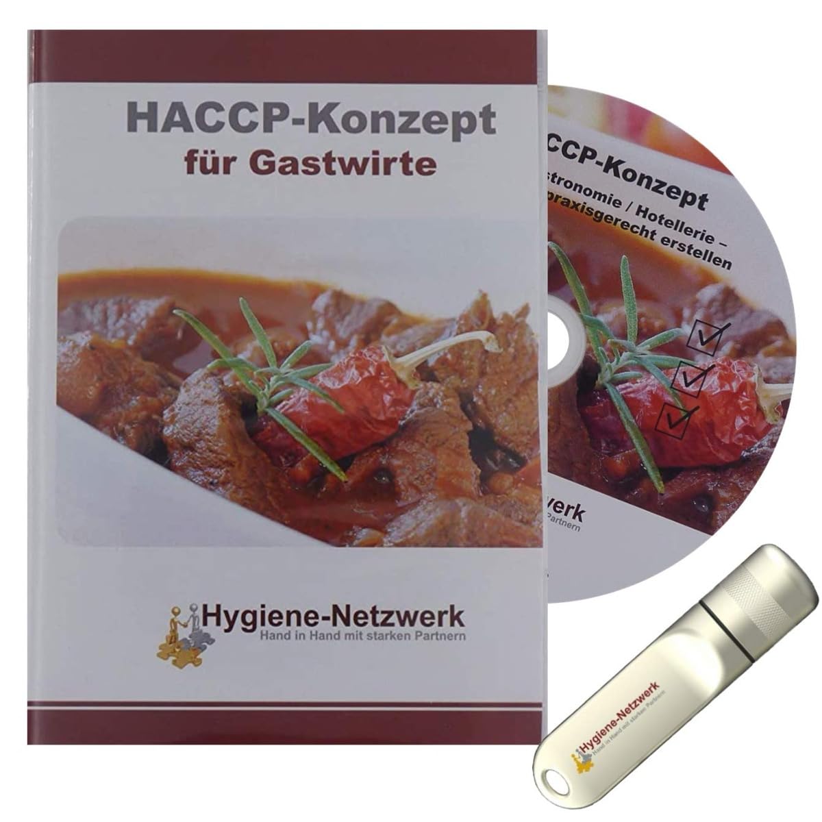 Hygiene Netzwerk HACCP-Konzept für Gastwirte | Checklisten & Arbeitsanweisungen | Hotel Gastronomie| Hygieneschulung | Infektionsschutzgesetz Schulung | Power-Point-Präsentation auf CD oder USB-Stick