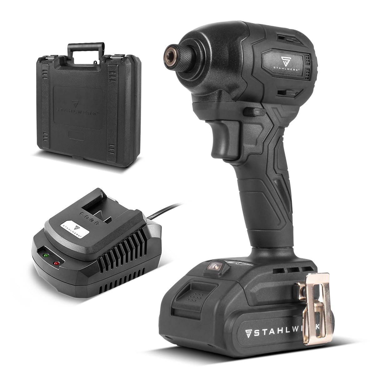 STAHLWERK Akku-Drehschlagschrauber (ADS-190 ST) 20 V, 190 Nm, Brushless