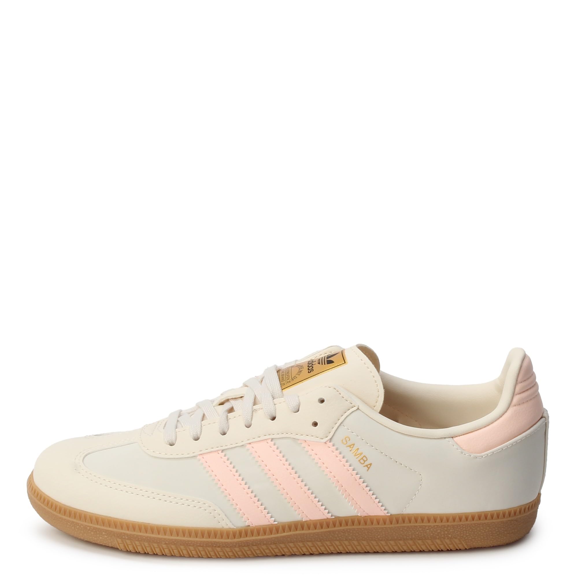 adidas Samba Og JH7598 - Zapatillas para niños, color beige, Beige Rosa, 36 2/3 EU