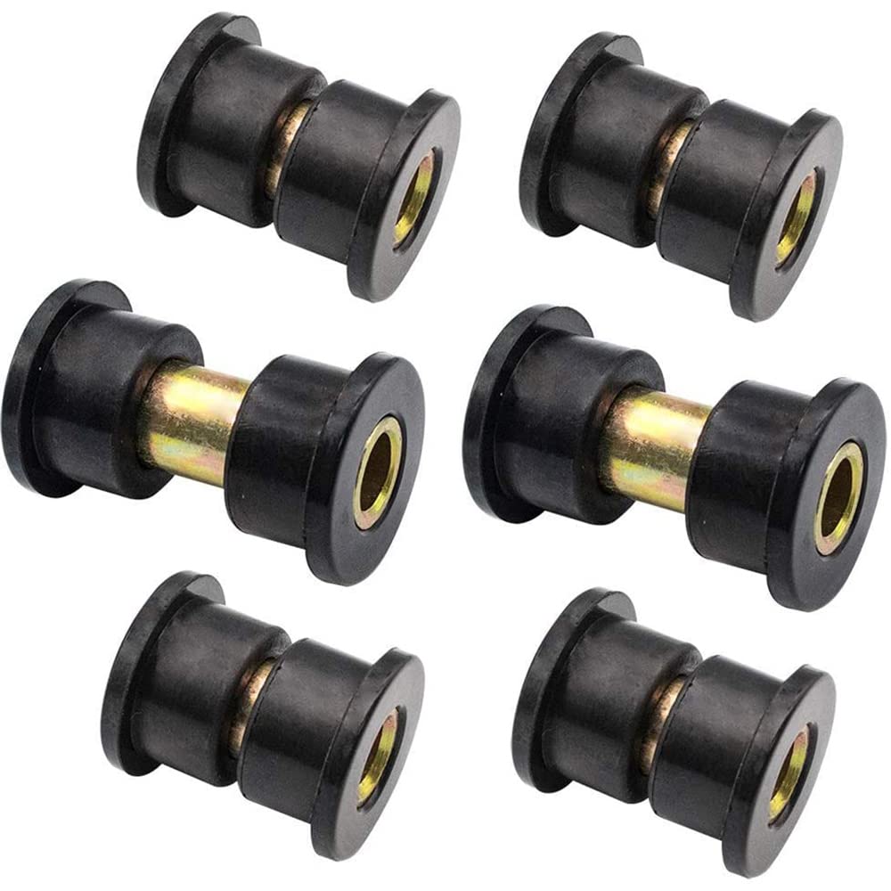 Suspensión de Brazo Delantero Inferior con Resorte Delantero Superior A para Club Car DS Gas Electric 1992-UP Kit de bujes y Manguitos 1016346 Manguito de Bronce 1016349 1016350
