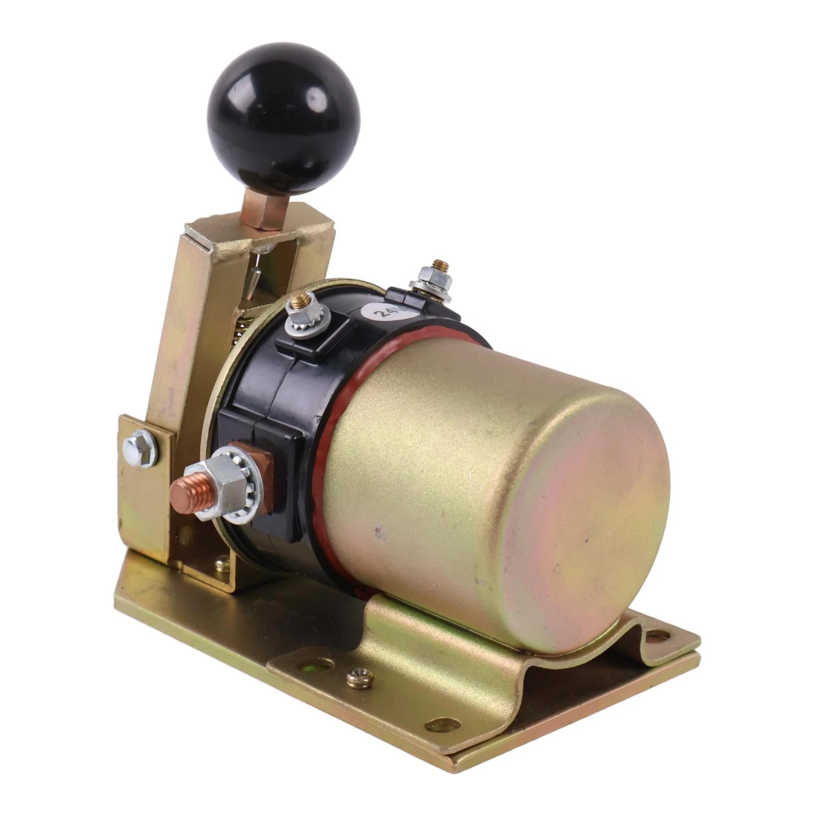 Yeasliy 24V Emergency Starter Solenoid 535-0098 535-0098-24 | Compatible for Dumore Fire Pump Engine