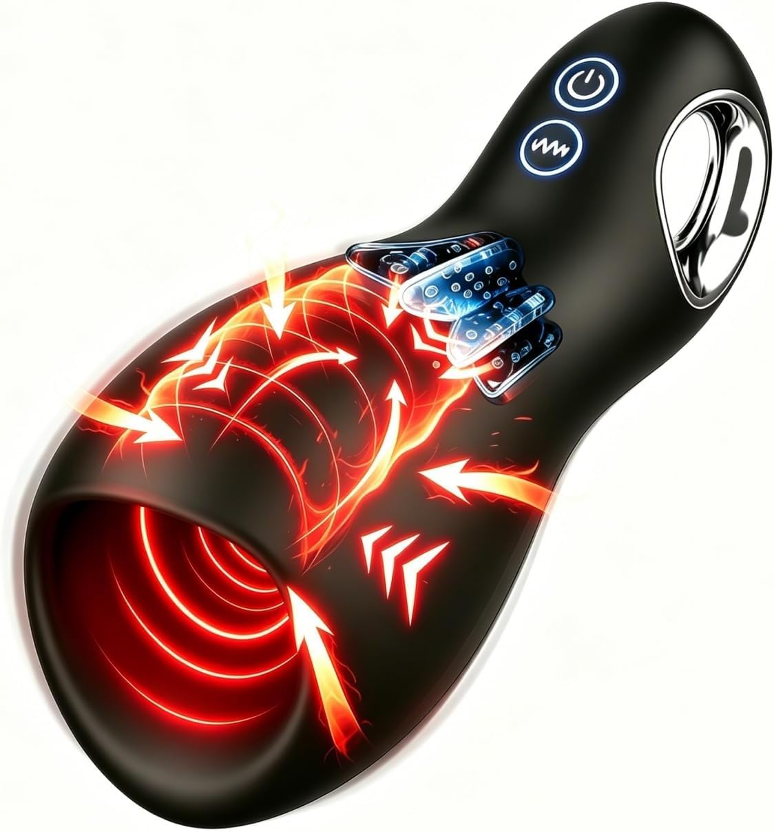 2026 New Edition Male Masterburbatar Hands Free Milker, Cooling Heating, 7 Sucking Rotating Licking, Blowjobob Machine for Man Tight Sleeve Underwear 21S2t0 (XLAQ)