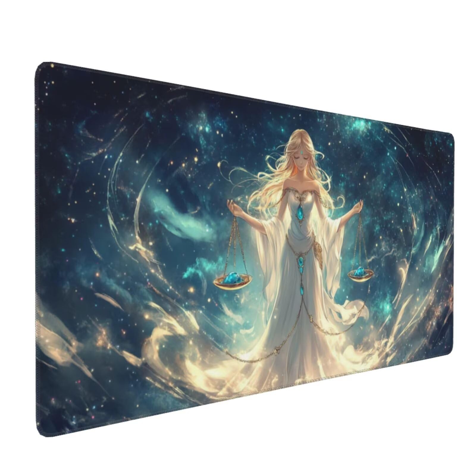 Cartone animato Tappetino Gaming 1400 x 600 mm,Tappetino Scrivania XXL Ragazza,Bordi Cuciti Tappetino per Mouse ad Tracciamento di Precisione Migliora precisione e velocità,Accessori Ufficio M612