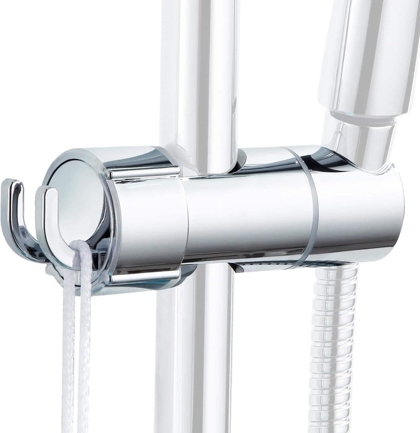 Simpeak Shower Head Holder with Hook, 1627 MM Adjustable Shower Head