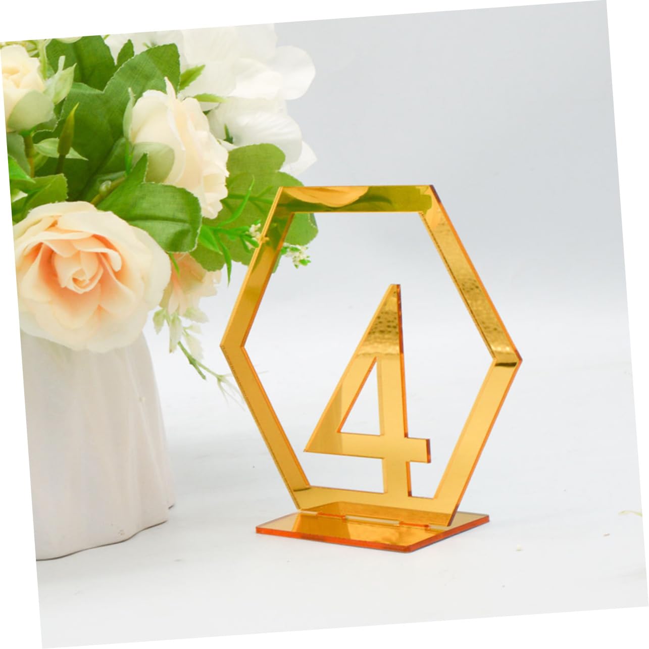 Alipis 30stücke Teiliges Goldene Hochzeits-tischnummern Spiegelnd Elegant Für Hochzeitsfeiern Partys Wiederverwendbare Tischdeko Zahlen Platzsparend Und Langlebig