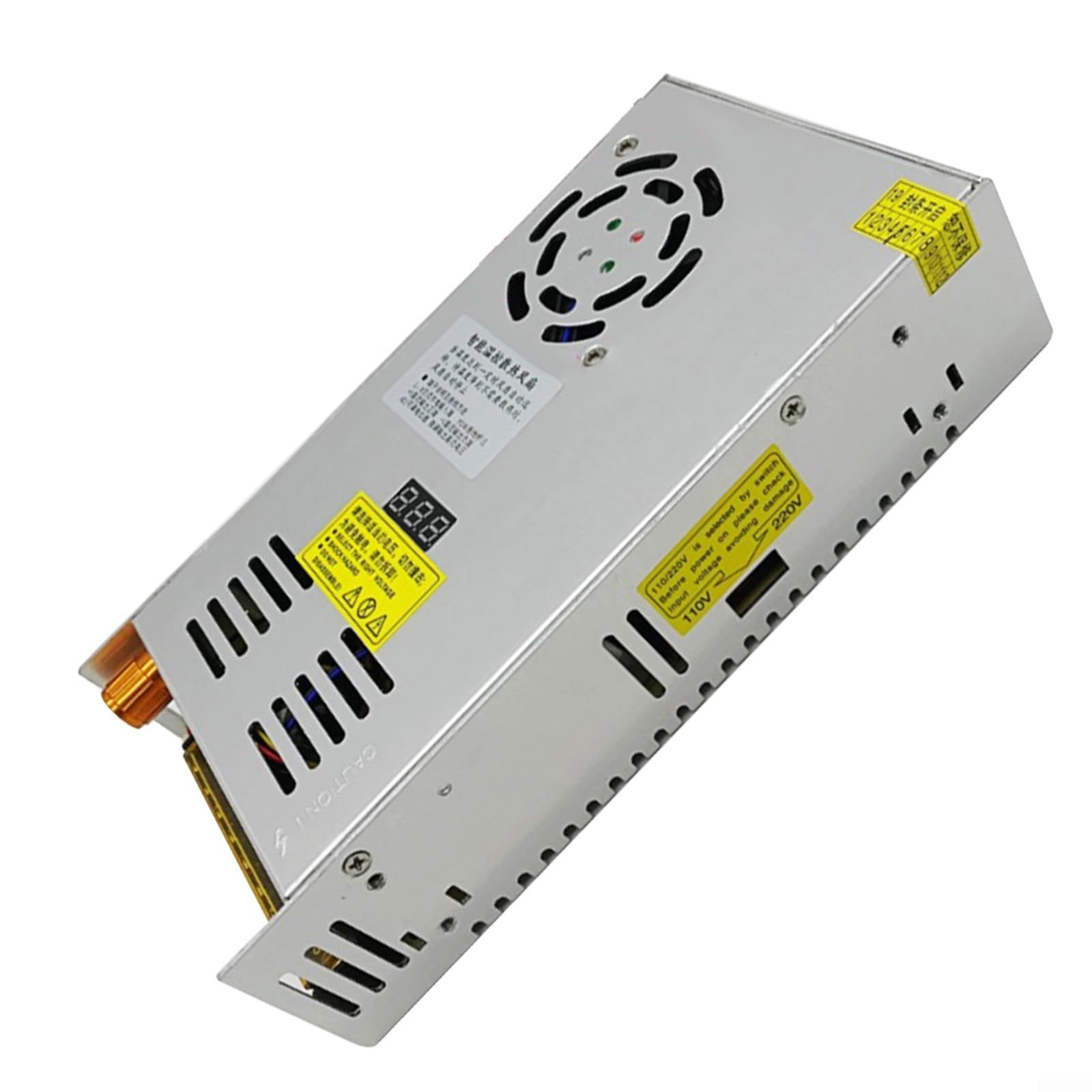 Alimentatore DC 0-24V 20A 480W Display digitale regolabile | Display digitale, regolazione precisa della tensione, intervallo di regolazione 0-24V, per laboratori e officine