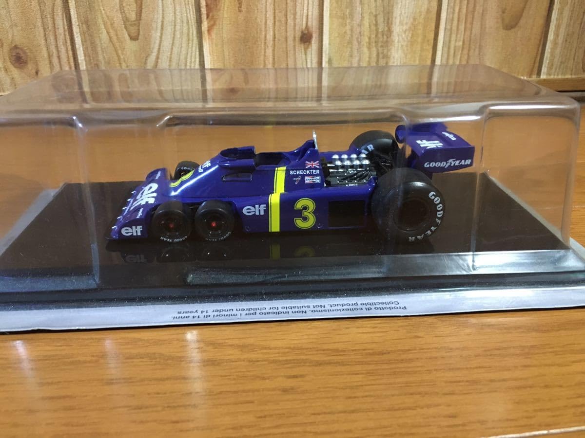 日本未発売　ビッグスケールF1コレクションtyrrell P34 /2 1/24 日本未発売 ビッグスケールF1コレクションtyrrell P34 /2 1/24 - メルカリ