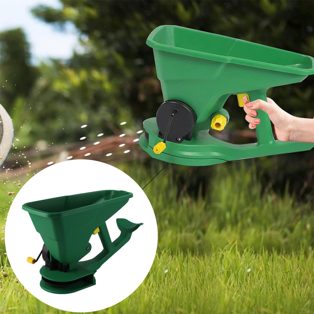 Le semoir Portable de Jardin Convient aux Jardins, aux Petites fermes ou aux pépinières, etc.