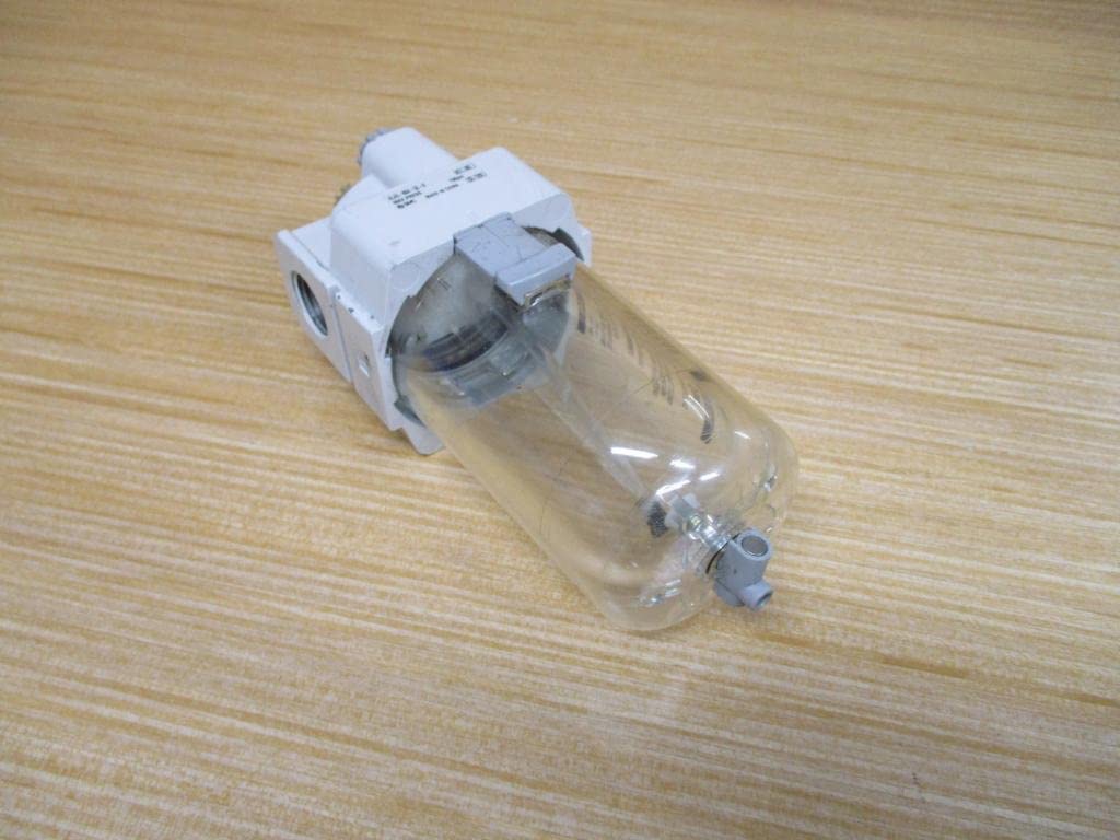 SMC AL40-N04-3Z-A 1/2IN Port Size, AIR Lubricator, Body Size 40, NPT Thread Type, Polycarbonate Bowl, PSI Display Unit, Series AL-A, W/Drain Cock, W/MOUNTING Option