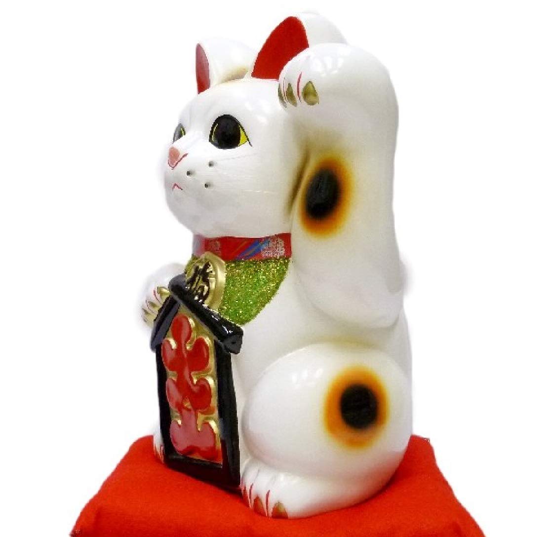 Amazon.co.jp: 大入猫 8号 招き猫 常滑焼 : Home & Kitchen