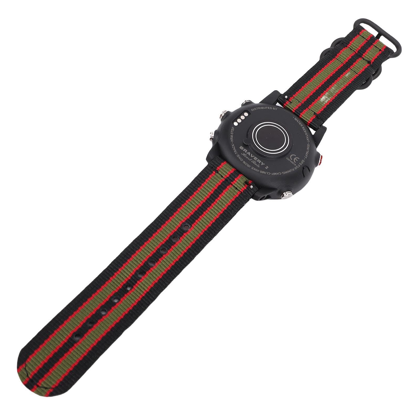 Reloj Deportivo Inteligente, Ordenador de Buceo Ligero de Nailon de Aleación de Ti con Sensor de Profundidad de Barómetro para Nadar, Bucear y Bucear