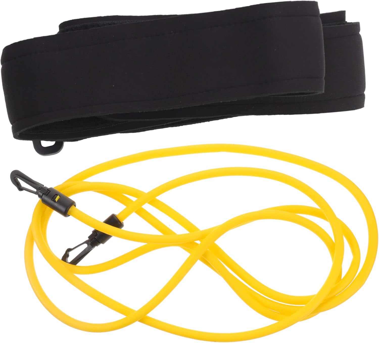 2 Sets Swimming Resistance Band Swimming Pool Training Belt Swim Resistance Belt Swimming Training Aid Elastic Belt Polyester Swim Supplies Swimming Train Belt