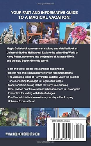 Magic Guidebooks 2023 Universal Studios Hollywood Guide #TOP1