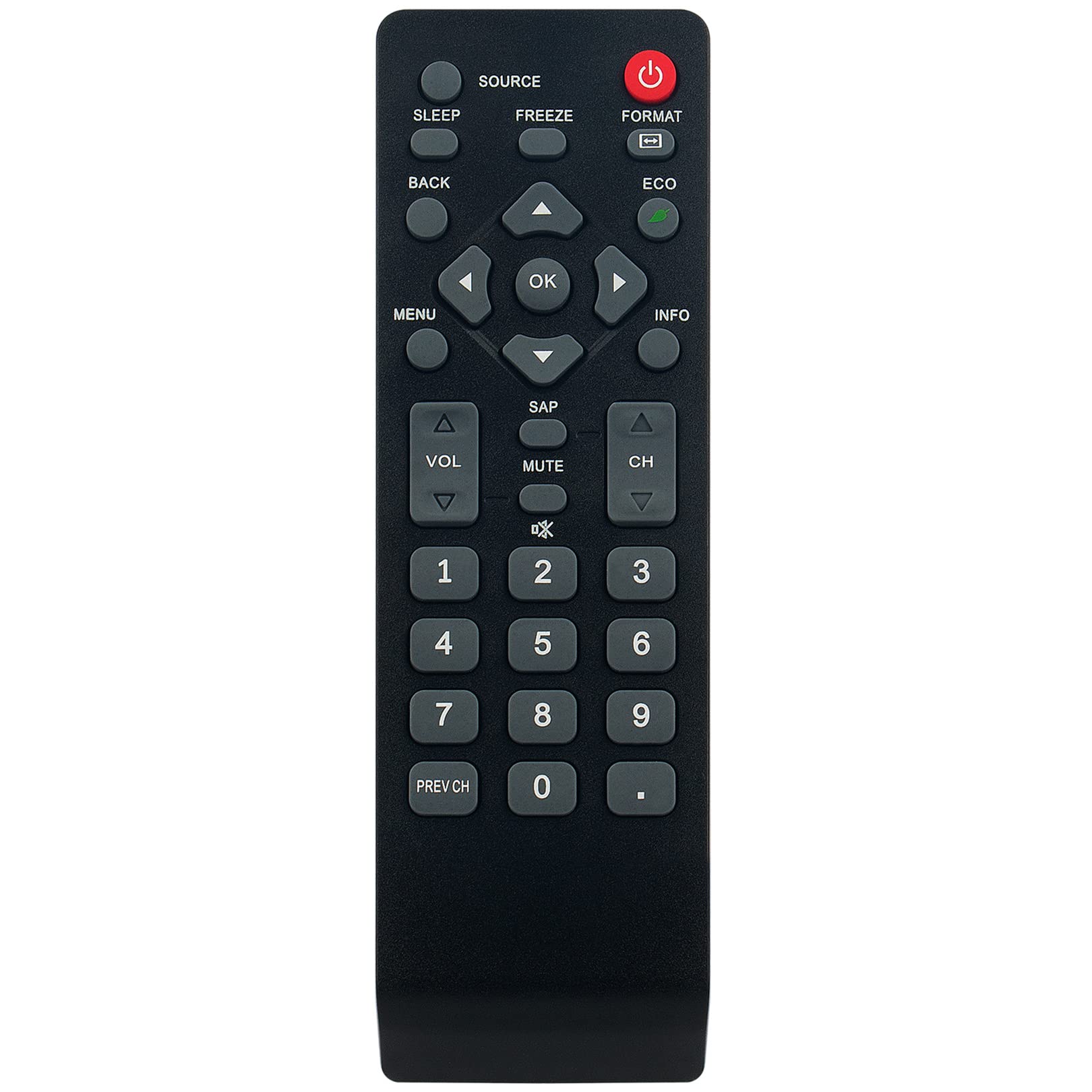 NH001UD Replace Remote Control Work for Emerson LC260EM2A LC370EM2 CLC320EM2F LC401EM3F CLC401EM2F LC320EM2 LC220EM1 LC320EM2A LC190EM1 LC407EM1