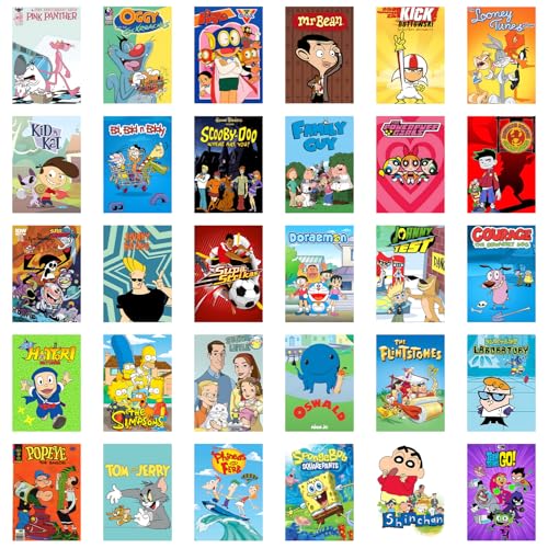 Image of Wallgasm Pack of 30 10cm x 15 cm 300GSM Posters For Kids | Posters For Kids Room - Kids Study Room Decor - Kids Room Decoration