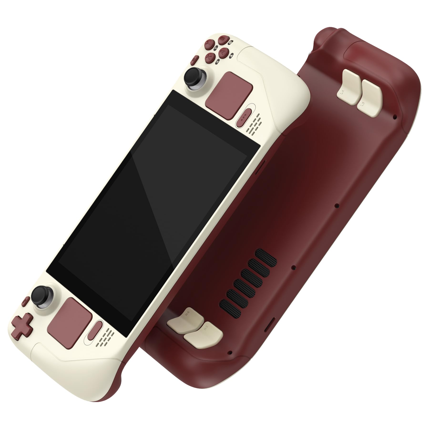 Amazon.com: eXtremeRate DIY Full Set Shell with Buttons for Steam 