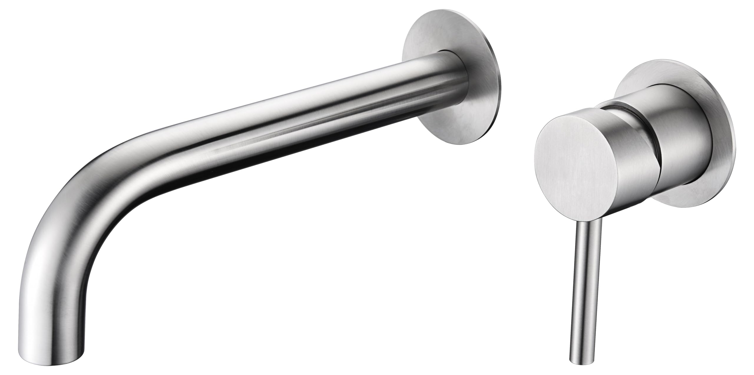 IMEX GLT023/AC MOSCU Grifo de Lavabo Empotrado Acero
