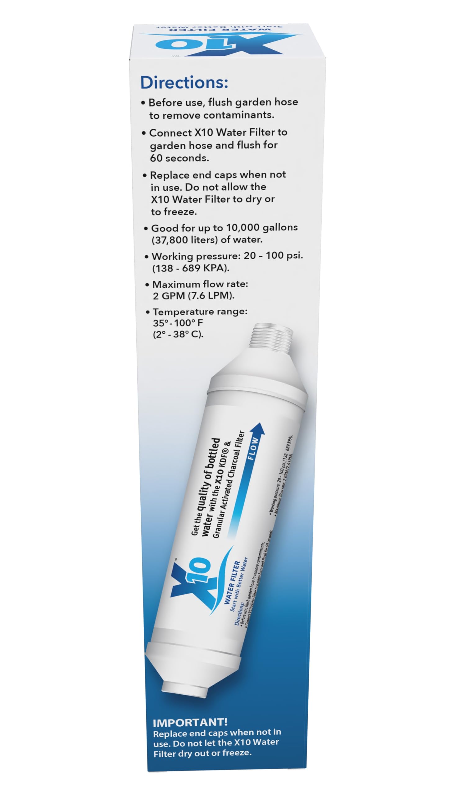 Spa Marvel X10 Water Filter