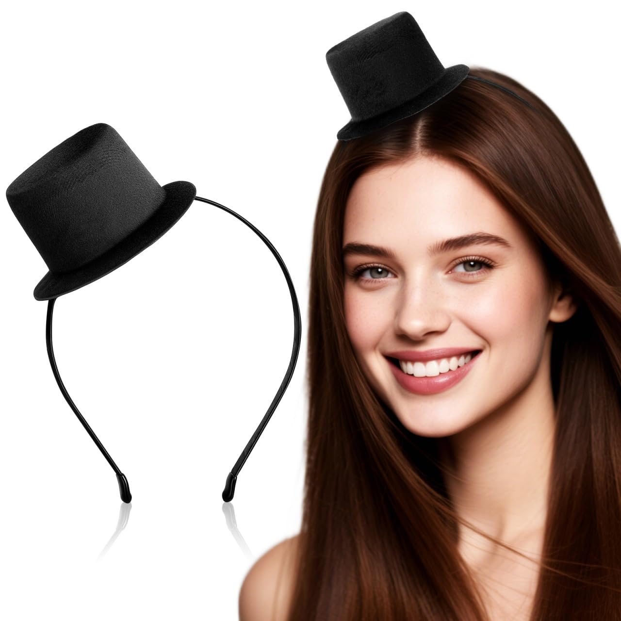 Healvian Vintage Inspired Costume Accessory for Theme Parties Carnivals and Cosplay Events Halloween Headwear for Men and Women