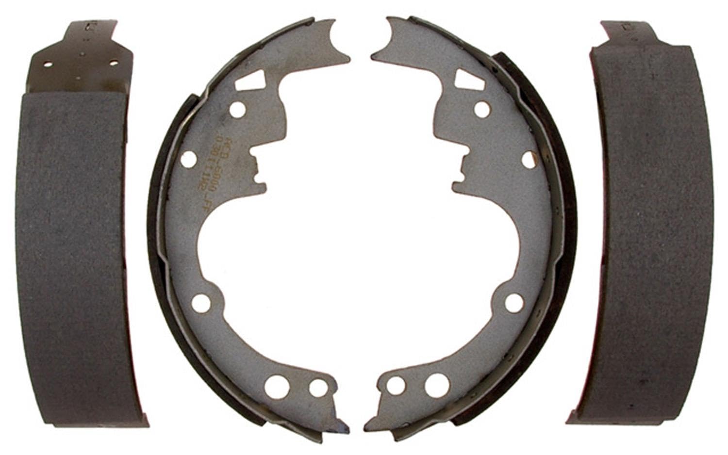 ACDelco Silver 14514B (19285949) Bonded Rear Drum Brake Shoe Set