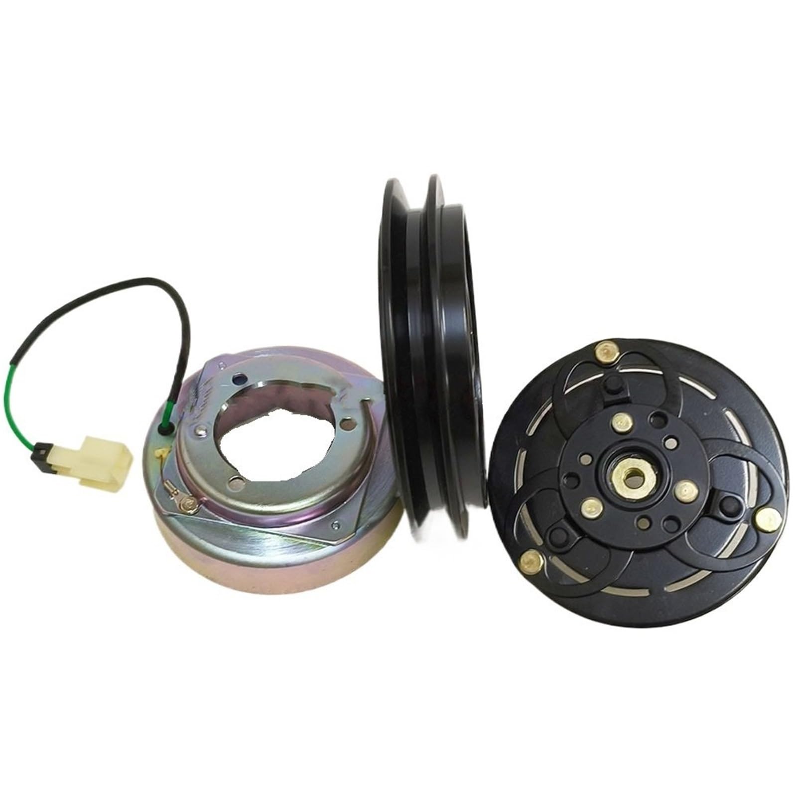 Dgoingpi One Color Ac Compressor Fit For Hyundai D21 11N6-90040 A5000067400-1 A500067400-1 A5000-674-00-1 Ac Compressor Pump Clutch Pulley Ac Bypass Pulley