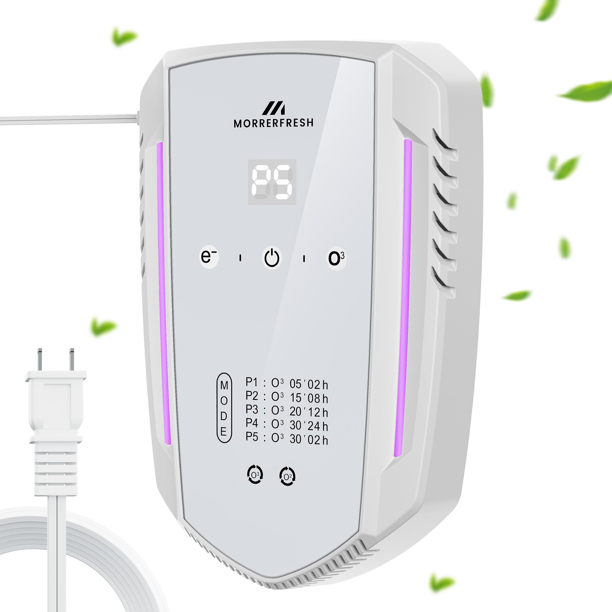 Photo 1 of Cat Litter Deodorizer & Ozone Odor Eliminator, Pet Odor Eliminator Air Purifier for Home, Plug-in Litter Box Deodorizer for Strong Cat Urine & Poop Smell, 5 Modes for Cat Room, Kitchen, Toilet