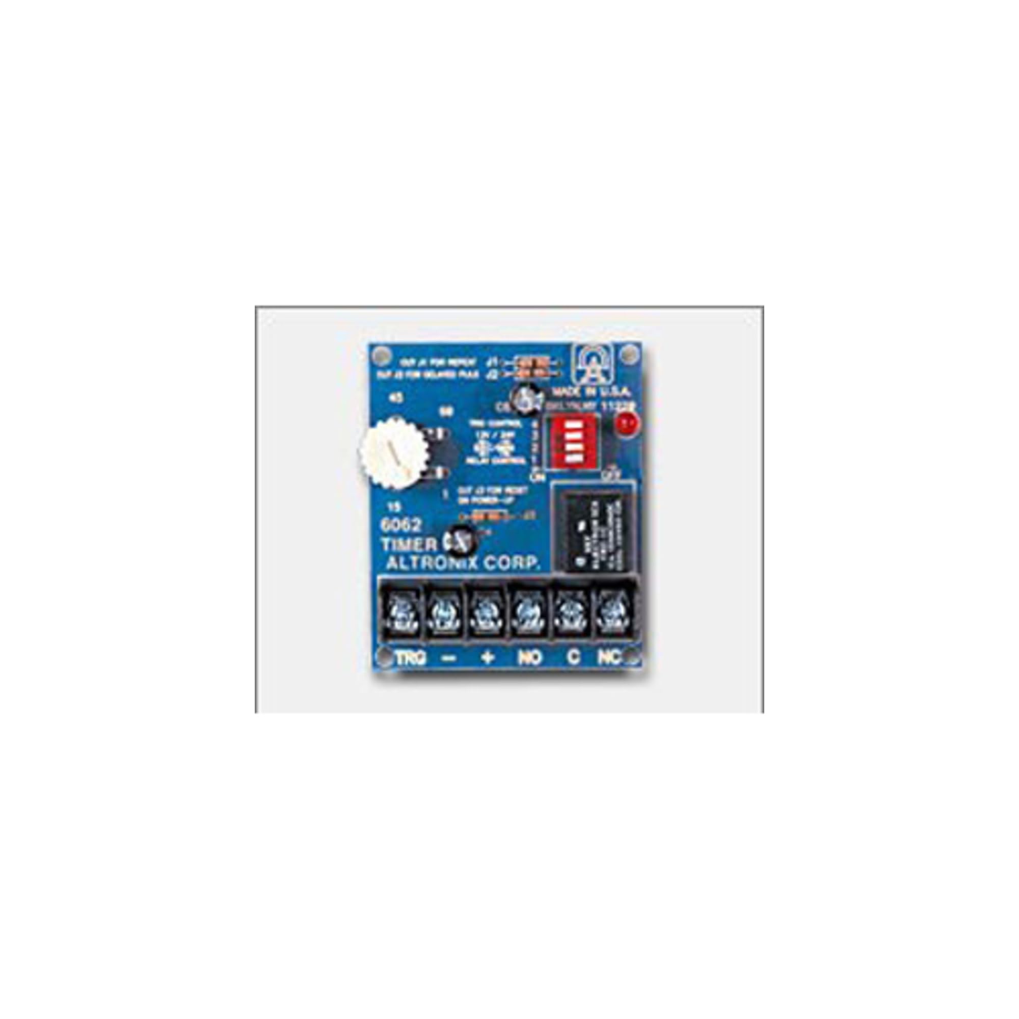 Altronix 6062 Multi-Function Timer - 12VDC or 24VDC Operation