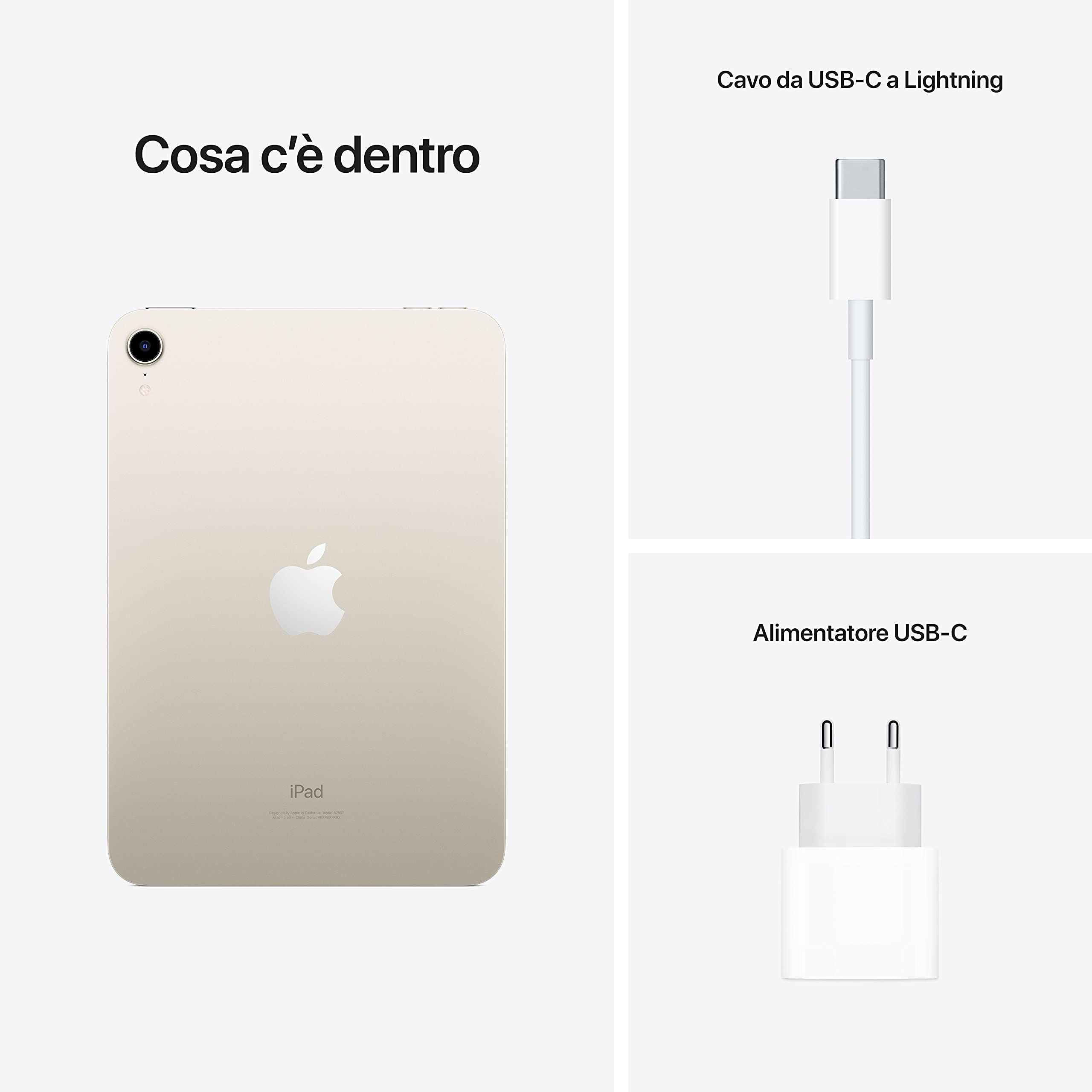 Apple iPad Mini 8.3" Wi-Fi 256GB Blanco Estrella Reacondicionado